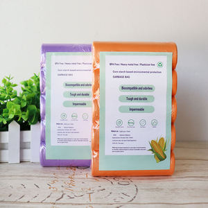 Sacs poubelles neufs de haute qualité pour entrepreneur, 40x48, 16 microns, avec cordon de serrage, Premium, 4520 gallons, 40 par boîte sur rouleau, Bio - Product Image 5