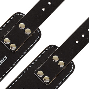 สายรัดข้อเท้าหนังพรีเมียมสำหรับเครื่องออกกำลังกายแบบสายเคเบิล ปรับระดับได้ พร้อมแผ่นรองรับรูปตัว D สำหรับบริหารกล้ามเนื้อก้นและขา - Product Image 6