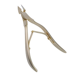 STAHLMANN PRO. Cortauñas Profesional Personalizado de Acero Inoxidable con Acabado Dorado, Cuchilla Afilada, Apertura de Boca Ancha, Duradero y Portátil - Product Image 1