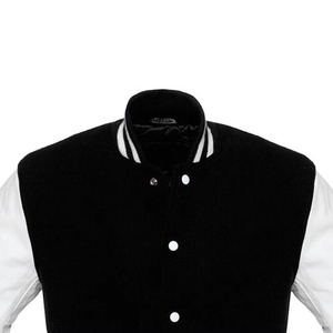 Wholesale High Quality Men's <b>Canvas</b> Varsity <b>Jacket</b> Stand Collar Front Customizable Design Breathable Windproof Winter <b>Jacket</b> - Product Image 5