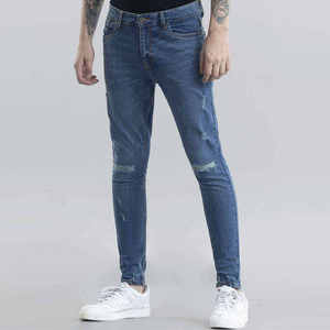 Pantalones Vaqueros de Hombre de Secado Rápido de la Mejor Calidad, Corte Ajustado, Precio Bajo, Tela Cómoda, Pantalones Vaqueros de Mezclilla para Hombre - Product Image 2