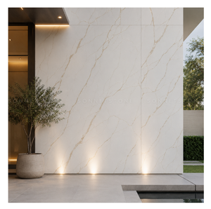 Pisos y Losas de Mármol Dorado Pegasus con Patrones Dorados Cálidos para Interiores de Lujo, Esculturas y Acentos Decorativos - Product Image 1
