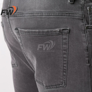 Pantalon en jean décontracté pour homme, couleur personnalisée OEM, coupe classique, respirant, séchage rapide, prix raisonnable, pour adultes, nouvelle arrivée disponible - Product Image 5