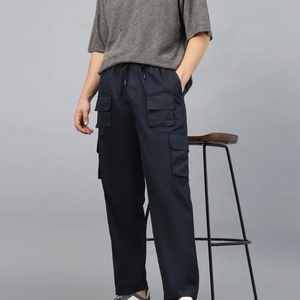 Pantalones Cargo de Diseño Nuevo al por Mayor, Pantalones Deportivos Casuales de Corte Recto con Múltiples Bolsillos, Pantalones Holgados para Uso en Verano, Venta en Línea - Product Image 3