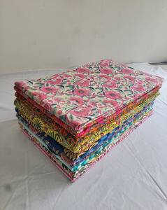 Tela de Algodón Tricot Estampada a Mano, Suave, Ligera, Transpirable y Ecológica para Confección de Vestidos para Niñas y Mujeres - Product Image 1