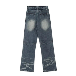 Nuevos Jeans de Hombre de Corte Regular Personalizados, Pantalones de Mezclilla Negros Ajustados para Hombre, Jeans Casuales de Mezclilla Recta para Hombre, Originales - Product Image 2