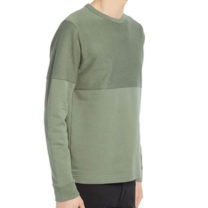 Durable Low MOQ New Fashion <b>Men</b> Sweatshirts Spring Autumn Casual Wear Sweatshirt <b>Tops</b> Solid Color Pullover <b>Sweat</b> Shirts Male - Product Image 2