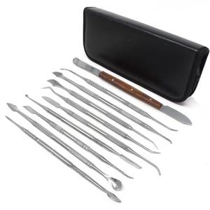 Juego de 10 Espátulas Quirúrgicas de Acero de Doble Cara con Estuche - SURGINEXA INSTRUMENTOS QUIRÚRGICOS - Product Image 5