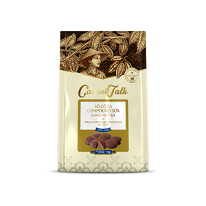 Best Manufacture Wholesale Compound Dark Chocolate Cocoa Button 1KG Cookies Biscuits Bakery HALAL OEM/ODM Service Good Price - Product Image 6