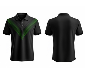 Lightweight Full Sublimation Polo Shirt for Summer Wear & Breathable Design for Men Women Youth Quick-Dry Dry-Fit Active Polo - Product Image 3