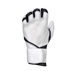 High Quality Comfortable Adult Baseball Softball Batting Gloves Breathable <b>Hook</b> Loop Closure Custom Logo & Design Gloves - Product Image 3