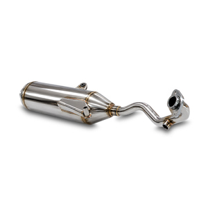Fabricant OEM, tuyau d'échappement en acier inoxydable 304, silencieux de moto, fabrication directe en usine, fabriqué à Taïwan - Product Image 4