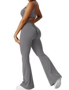 Nuevo Mono de Yoga para Mujer, de una Pieza, con Tirantes, Control de Abdomen, para Gimnasio, Ejercicio y Ropa Deportiva - Product Image 4