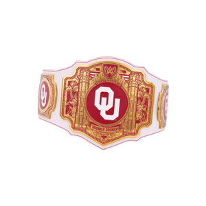 Oklahoma Sooners Championship Belt Customizable Wrestling Belt High Quality Collectible Sports Title Belt for Fans - Product Image 5