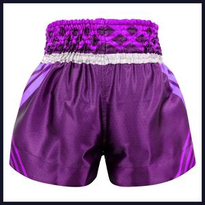 Shorts de boxe Maui Muay Thai à taille élastique confortable, shorts MMA de haute qualité, logo personnalisé, shorts de Muay Thai imprimés pour hommes - Product Image 5