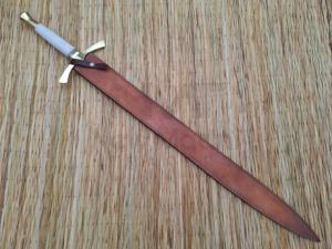 DAMASCO ZEBRA PATRÓN HECHO A MANO EXCALIBUR ESTILO VIKING SWORD 2017 - Product Image 6