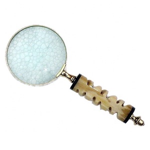 Lupa de cristal para ojos, venta al por mayor, nuevo diseño 2025, artesanía india, diseño antiguo, buena calidad, Metal, aspecto Vintage, Color bronce - Product Image 4