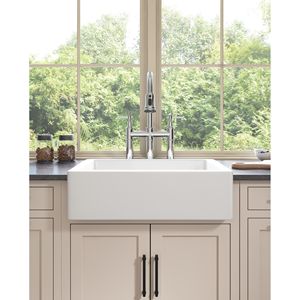 Rubinetto da Cucina a Doppia Maniglia Estraibile con Finitura in Ottone Lucido e Acciaio Inossidabile 304, Miscelatore per Lavello - Product Image 4