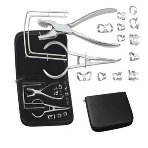 Kit de Pinzas de Goma para Dientes Meal Med Professional, Pinzas de Sujeción, Pinzas Variadas, Certificación CE, Pinza Manual de 5 Mandíbulas, Ligera - Product Image 3