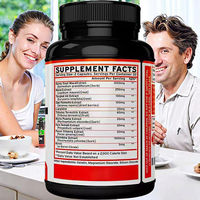 Capsules de Maca pour le soutien énergétique OEM/ODM, capsules d'amélioration masculine, boostent la vitalité, capsules à base de plantes pour hommes