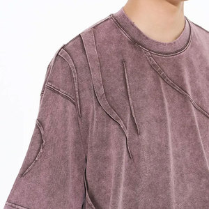 เสื้อยืดลายวอชเอซิดดีไซน์ใหม่ปี 2026 สำหรับใส่ลำลอง เสื้อยืดลายวอชเอซิดขายดี สไตล์ยอดนิยม เสื้อยืดลายวอชเอซิด - Product Image 4