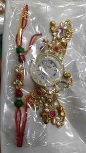 Premium Quality Rakhi Combo Kashmiri Watch With Rakhi Beautiful Elegant Design Rakhi For Raksha Bandhan Rakhi Gift For <b>Sister</b> - Product Image 2