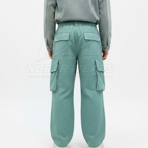 Pantalones Cargo para Hombre, Flexibles y Resistentes, con Costuras Reforzadas y Diseño de Bolsillos Funcionales para Comodidad al Aire Libre - Product Image 3