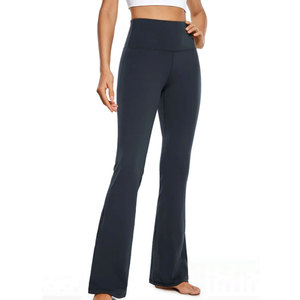 Latest Design Women <b>Flare</b> <b>Legging</b> Professional Manufacture Yoga <b>Legging</b> Best Quality Women <b>Flare</b> <b>Legging</b> - Product Image 1