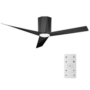 Lámpara de Techo LED Moderna de 52 Pulgadas con Ventiladores de Techo de 10' x 52' - Product Image 1
