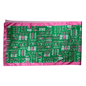 <b>Pink</b> and Green Signature Scarf Lightweight Fashion <b>Wrap</b> Printed Decorative Scarf Elegant Women Accessory for Daily Wear - Product Image 4
