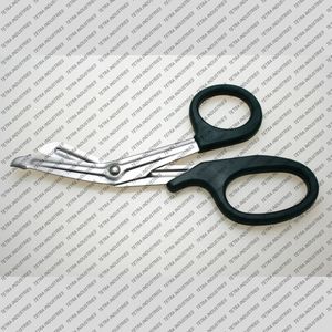 Ciseaux de secouriste EMT de haute qualité, 7,25 pouces, ciseaux à traumatisme, ciseaux à pansements de premiers secours, acier inoxydable, utilisation médicale d'urgence EMT - Product Image 5