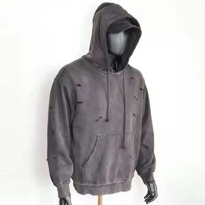 Sudaderas con Estampado Puff Personalizadas, Ropa con Logotipo Hecho a Medida, Sudaderas Básicas de Algodón Mezclado, Sudaderas con Estampado Puff de Alta Calidad - Product Image 2