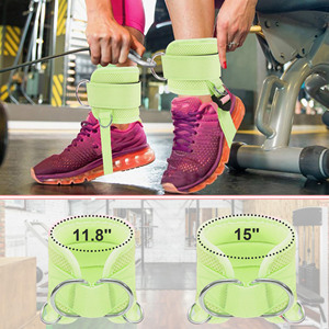 Feature Adjustable Function Protection Ankle Guard Padded Fitness Ankle Straps Bodybuilding Straps for Fitness Gym - Product Image 2