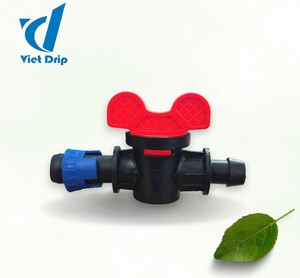 Válvula de Desviación con Rosca para Plástico LDPE Virgen de 16 mm, para Sistemas de Riego Agrícola, Accesorio de Riego, Negro, Rojo, Azul - Product Image 3