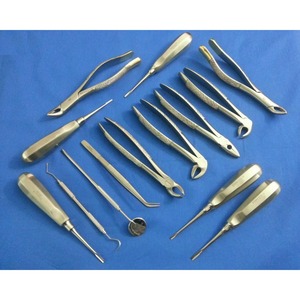 Kit d'instruments de chirurgie dentaire en acier inoxydable, outils chirurgicaux dentaires manuels, outils professionnels pour l'examen des dents et les soins bucco-dentaires - Product Image 6