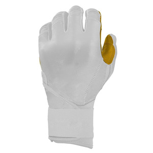 Guantes de Béisbol Juveniles de Moda para Deportes, de Cuero Blanco con Detalles en Relieve y Diseño Acolchado, Guantes de Softbol - Product Image 4