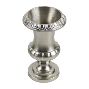 Vase à fleurs en laiton avec finition plaquée, idéal pour la décoration de la maison, des hôtels, des restaurants, des bars et des mariages, disponible en plusieurs finitions - Product Image 1