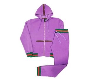 Conjunto Deportivo de Invierno 2 en 1 con Capucha Blanca para Ella, Sudadera de Manga Larga con Cordón Ajustable, Bolsillos Laterales, Ropa Casual Transpirable 100% - Product Image 2