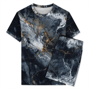 Ensemble court effet marbre pour homme - Product Image 3