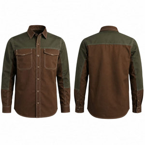 Mens 100% Cotton LightWeight Frc Oil Worker Work Flame Retardant <b>Welding</b> <b>Shirt</b> Safety Workwear Jacket for Men - Product Image 1