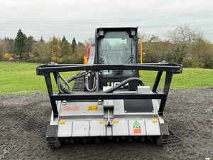 Heavy Duty Diesel PTO Skid Steer <b>Wood</b> Chipper for Construction Works with Digital Features - Product Image 3