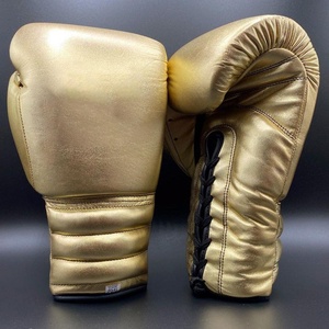 Guantes de Boxeo de Cuero con Logotipo Personalizado de Alta Calidad, para Entrenamiento Profesional, Sparring, MMA, Kickboxing, Muay Thai, Impermeables, Venta al Por Mayor - Product Image 4