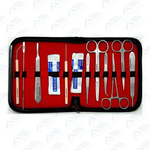 Suture <b>Medical</b> <b>Kit</b> Durable Suture Practice Training <b>Kit</b> With Instruments Student Durable Silicon Pad Surgical Dissecting <b>Kit</b> - Product Image 6