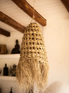 Pantalla de Lámpara de Ratán Tejido para Hogar, Hotel, Resort, Restaurante y Bar. Decoración del Hogar e Iluminación con Lámparas Colgantes - Product Image 2