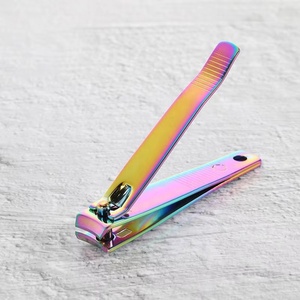 Coupe-ongles professionnels TWEEZEX en acier inoxydable courbé, avec logo personnalisé, haute qualité, ouverture large, pour usage manuel, coffret cadeau OEM - Product Image 5