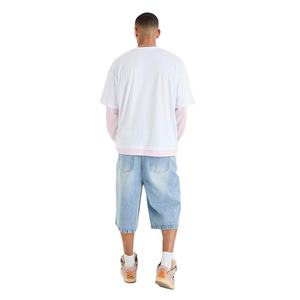 Nouvelle Collection : Chemises d'été à manches longues pour hommes grandes tailles, 100% Coton, Respirantes, Séchage rapide, Style urbain, Col rond, Anti-boulochage - Product Image 5