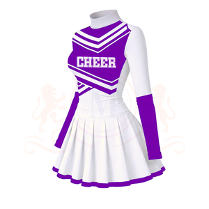 Uniformes de Animadoras con Logotipo Personalizado, Tallas Grandes, Ropa de Práctica para Niñas, Jóvenes y Mujeres, Vestidos, Faldas, Disfraces - Product Image 3