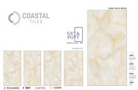 Carreaux de porcelaine polie effet marbre Onyx 9 mm 600x1200 mm / 24x48 Design moderne classique Carreaux de qualité supérieure certifiés CE