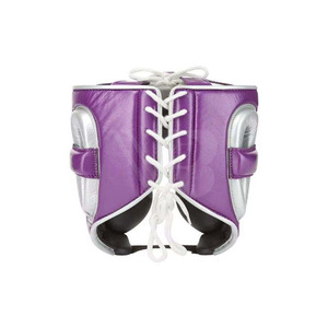 2026 Custom Made Lightweight PC Leather Head Guard Breathable Outdoor <b>Boxing</b> Sport Fighting Wear Latest Design Sale - Product Image 6