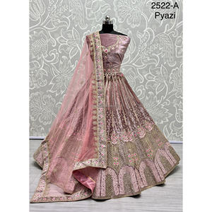 ชุดเจ้าสาวอินเดียกำมะหยี่คอลเลกชันสำหรับเจ้าสาวกับงาน zarkhan โดย fabzone - Product Image 5